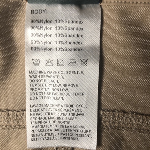WILLIT Women’s Khaki Tan Cargo UPF50+ Active Outdoor 7” Shorts - Picture 9 of 10